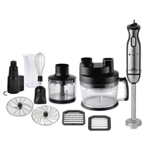 Блендер занурювальний з насадками та функцією нарізки кубиками Monte MT-1912