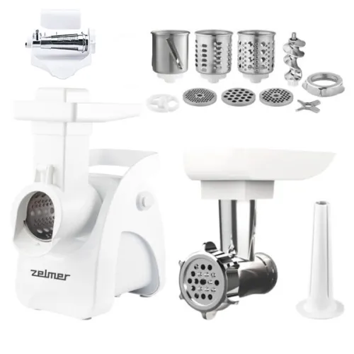 М'ясорубка з тертками та соковижималкою для томатів 2200 Вт Zelmer ZMM9803B