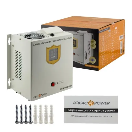 Стабілізатор напруги релейний LogicPower LP-W-5000RD (LP10353)