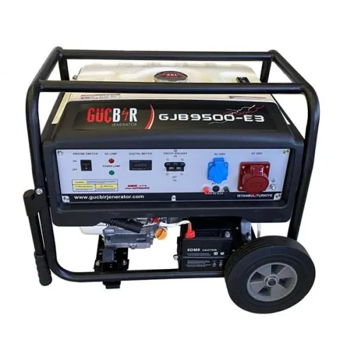 Генератор бензиновый трехфазный 9кВт Gucbir GJB9500E-3