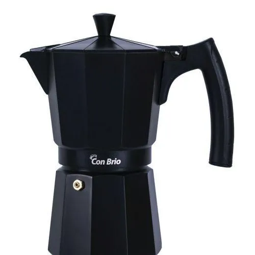 Кавоварка гейзерна Con Brio CB-6409 (9 чаш,450 мл)