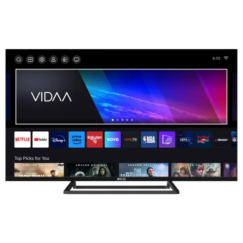 Телевизор безрамочный   ECG 40FSV231 Smart VIDAA