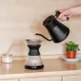 Чайник електричний з підтримкою температури та дисплеєм ECG Forza 8000 Pour Over Nero - фото № 10