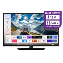 Телевізор з підключенням до автомобільної розетки 12В ECG 32HSL231M Smart Linux