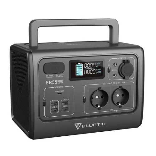 Зарядная станция Bluetti EB55 Portable Power Station 700W 537Wh (PB930340)