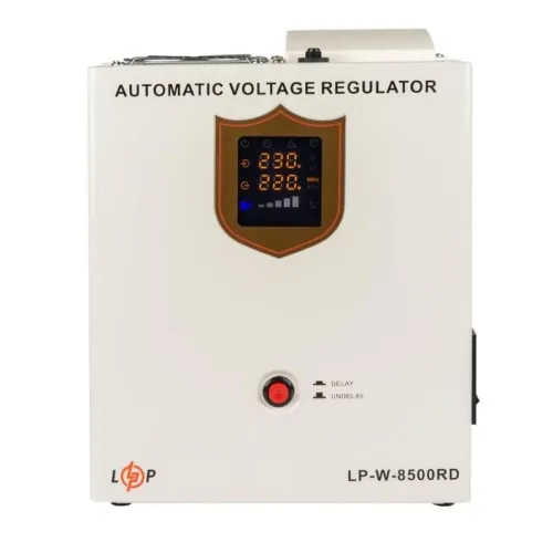 Стабілізатор напруги релейний однофазний LogicPower LP-W-8500RD (LP10354)