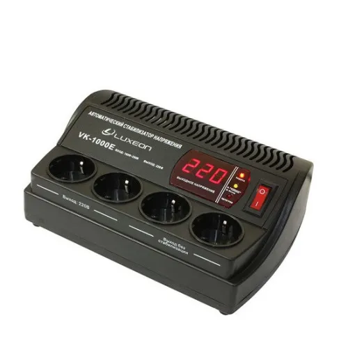 Стабілізатор напруги релейний однофазний Luxeon VK-1000E