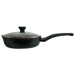 Сковорода 24см тефлонове покриття з кришкою KRAUZER 77075 PRIME TG-Line