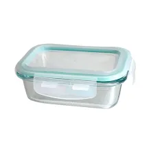 Контейнер харчовий жароміцне скло з кришкою KRAUZER 77221 400 мл