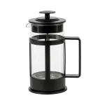 Френч-прес 350 мл боросилікатне скло KRAUZER 77226 чорний