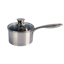 Ківш 1 л неіржавка сталь KRAUZER 78303 Baby Serie 14 см