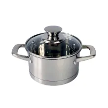 Каструля неіржавка сталь 0,6 л KRAUZER 78300 Baby Serie 12 см