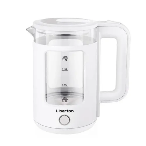 Чайник електричний двошаровий з LED-підсвічуванням Liberton LEK-6830