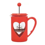 Френч-прес 600 мл термостійке скло Con Brio CB-5660 червоний