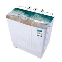 Пральна машина напівавтомат із помпою та скляною кришкою 7 кг Liberton LWM-7003 PUMP