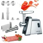М'ясорубка з насадками для овочів та шнековою соковижималкою Liberton LMG-20TG02S