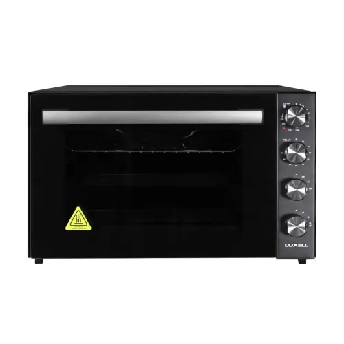 Духовка електрична конвекційна з грилем та подвійним склом у дверцятах LUXELL LX-9325CTDB 70л