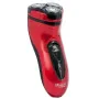 Бритва мужская с плавающей бреющей системой сеть/аккумулятор Новый Харьков НХ-8503 Лидер Red - фото № 2