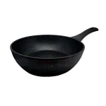 Сковорода 28 см кований алюміній антипригарна KRAUZER 77104 Gray Titan