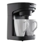 Кофеварка капельная с двумя чашками в комплекте Mystery MCB-1025