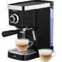 Кавоварка еспресо ріжкова з капучинатором для збивання молока ECG ESP 20301 Black - фото № 5