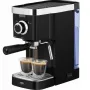 Кавоварка еспресо ріжкова з капучинатором для збивання молока ECG ESP 20301 Black