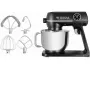 Комбайн кухонный с мясорубкой и планетарным миксером ECG FORZA 6600 Metallo Nero - фото № 6