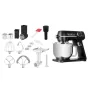 Комбайн кухонный с мясорубкой и планетарным миксером ECG FORZA 6600 Metallo Nero - фото № 10