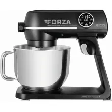 Комбайн кухонний з м'ясорубкою та планетарним міксером ECG FORZA 6600 Metallo Nero