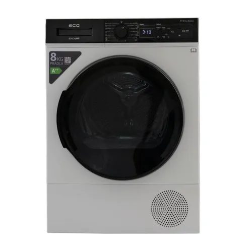 Сушильна машина із тепловим насосом ECG ETF 80 Heat BlackLine