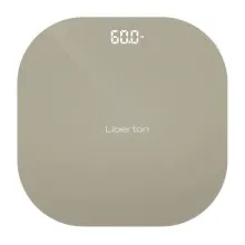 Ваги для підлоги електронні скляні 180кг Liberton LBS-0813