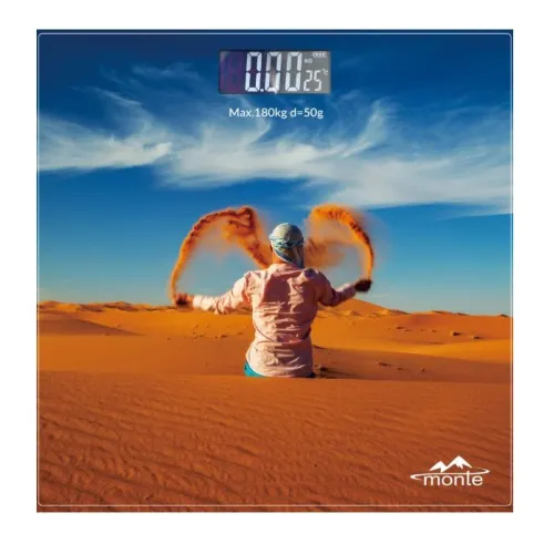 Ваги електронні підлогові з індикатором температури Monte MT-6013-4