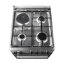 Плита комбінована з газовими та електричними конфорками Liberton LGC-2451X - фото № 6