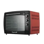 Духовка електрична конвекційна з автовідключенням та вертелом ViLgrand VEO650-18 RED