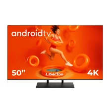 Телевізор безрамковий із голосовим керуванням Liberton LTV-50U01AT Smart Android 11.0