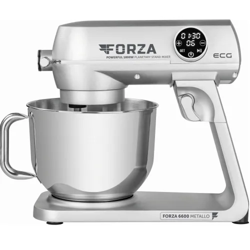 Комбайн кухонний ECG FORZA 6600 Metallo Argento