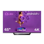 Телевізор безрамковий із голосовим керуванням Liberton LTV-65Q01AT Smart Android 11.0