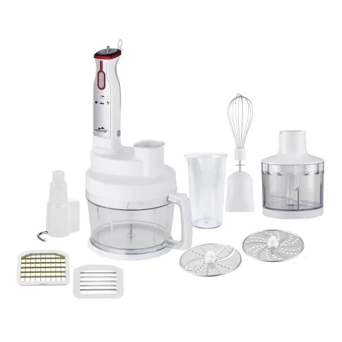 Блендерный набор с насадкой для нарезки кубиками Monte MT-1912 W