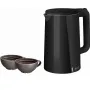 Чайник електричний ECG RK 1702 Safe to Touch Black - фото № 6