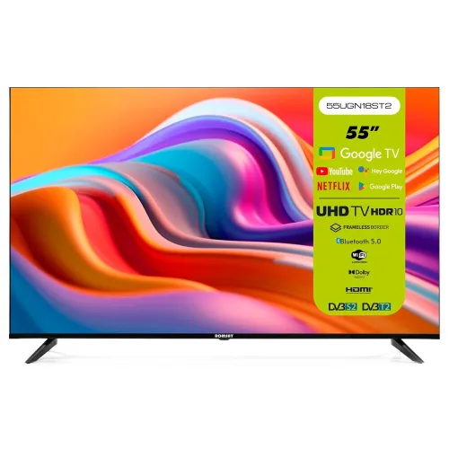 Телевізор Romsat 55UGN18ST2 Smart Google Official OS