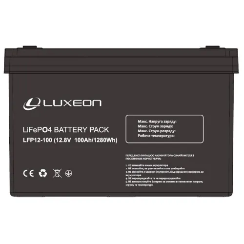 Акумулятор LiFePo4 Luxeon LFP12-100
