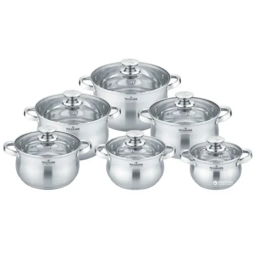 Набір посуду Maxmark MK-BL2712B 12 предметів