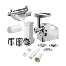 М'ясорубка електрична з насадками для овочів та соковижималкою 1500 Вт Vimar VMG 1522W