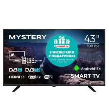 Телевізор Mystery MTV-4350FST2 Smart Android 14.0