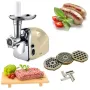 М'ясорубка електрична з реверсом та насадками для ковбасок Vinis VMG-1502C