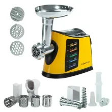 М'ясорубка із соковижималкою для томатів і шатківницею Liberton LMG-28BST