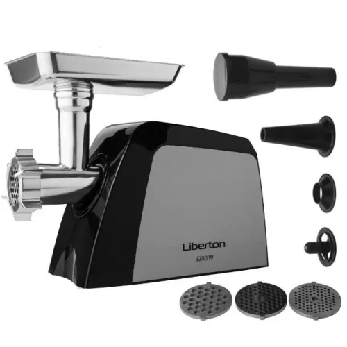 М'ясорубка електрична для фаршу з трьома решітками Liberton LMG-32