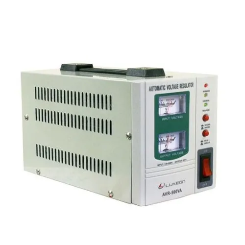 Стабілізатор напруги релейний Luxeon AVR-500 VA білий