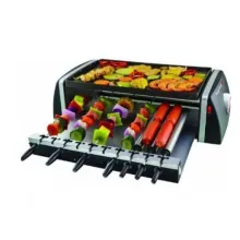 Шашличниця з електрогрилем та функцією хот-дог ViLgrand V1507GB hot_dog