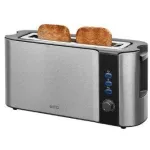 Тостер компактний стаціонарний для хліба ECG ST 10630 SS
